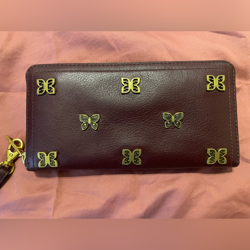 Fossil Logan Butterfly wallet
